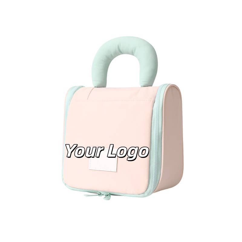 wandf - Wholesale Makeup/Cosmetic Bag - Customized Hanging Travel Toiletry Cosmetic Bag With Handle4