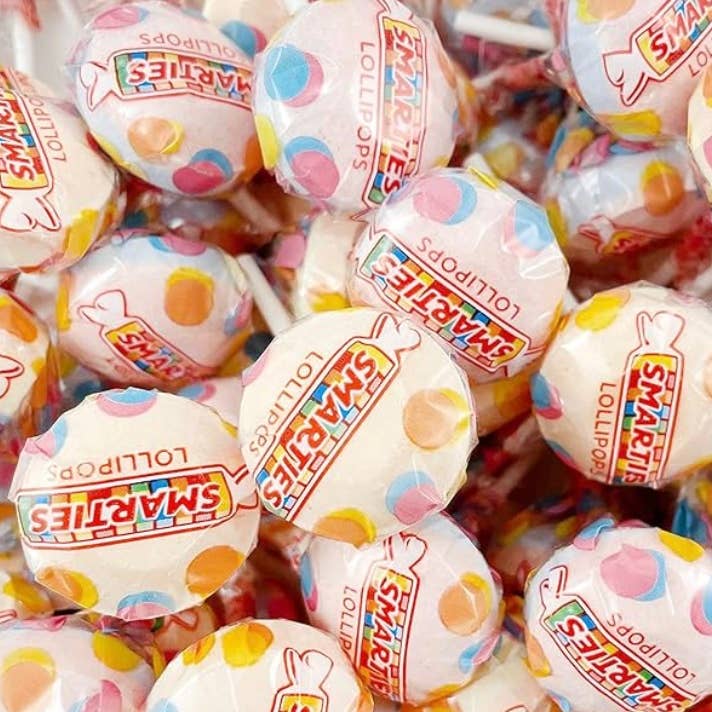 O'Shea's Candies Sweet Shop - Wholesale Hard Candy - Nostalgic 1937 Smarties Mega Pop 24Ct Register Display Box4