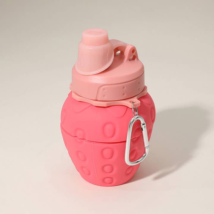 Sensibling Corp. – wholesale Vattenflaska – Hopfällbar jordgubbsvattenflaska1