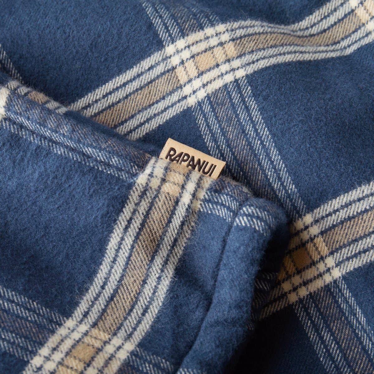 Deep Sea Plaid Ridge Sherpa Lined Flannel Jacket for wholesale on Faire7