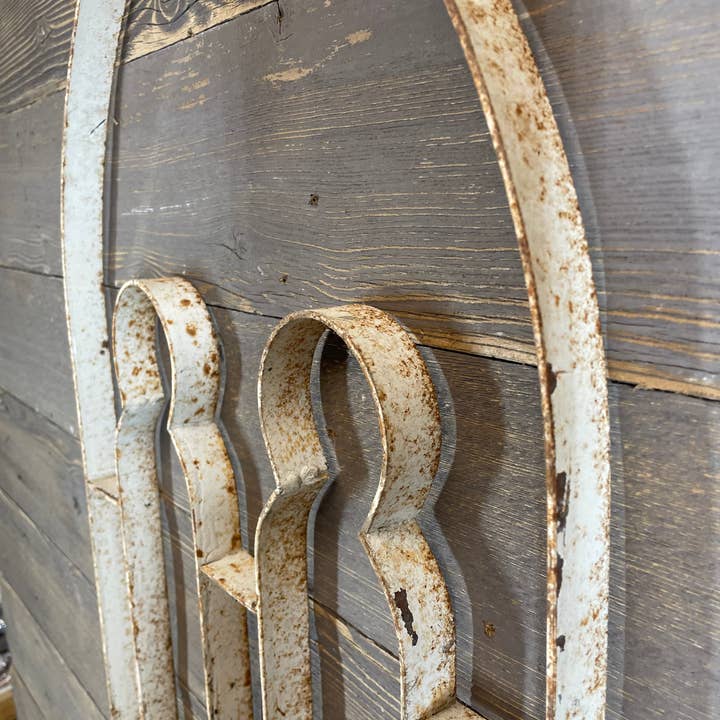 My Amigos Imports - Wholesale Plantenbak voor aan de muur - UITVERKOOP-Monterrey IJzeren Muurplanter & Pothouder-Wit-$141