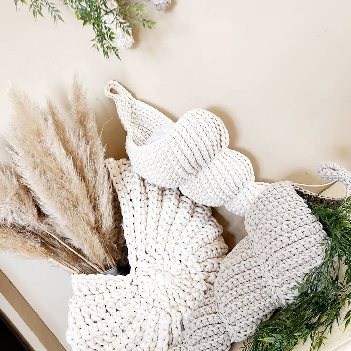 Naturalmarjory - Wholesale Basket - Ammonite XXL decorative basket “shells” in bohemian style,2