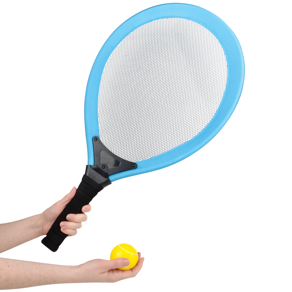 The Toy Network - Wholesale Sports & Outdoor - JUMBO TENNIS RACKET SET  27"X14"4