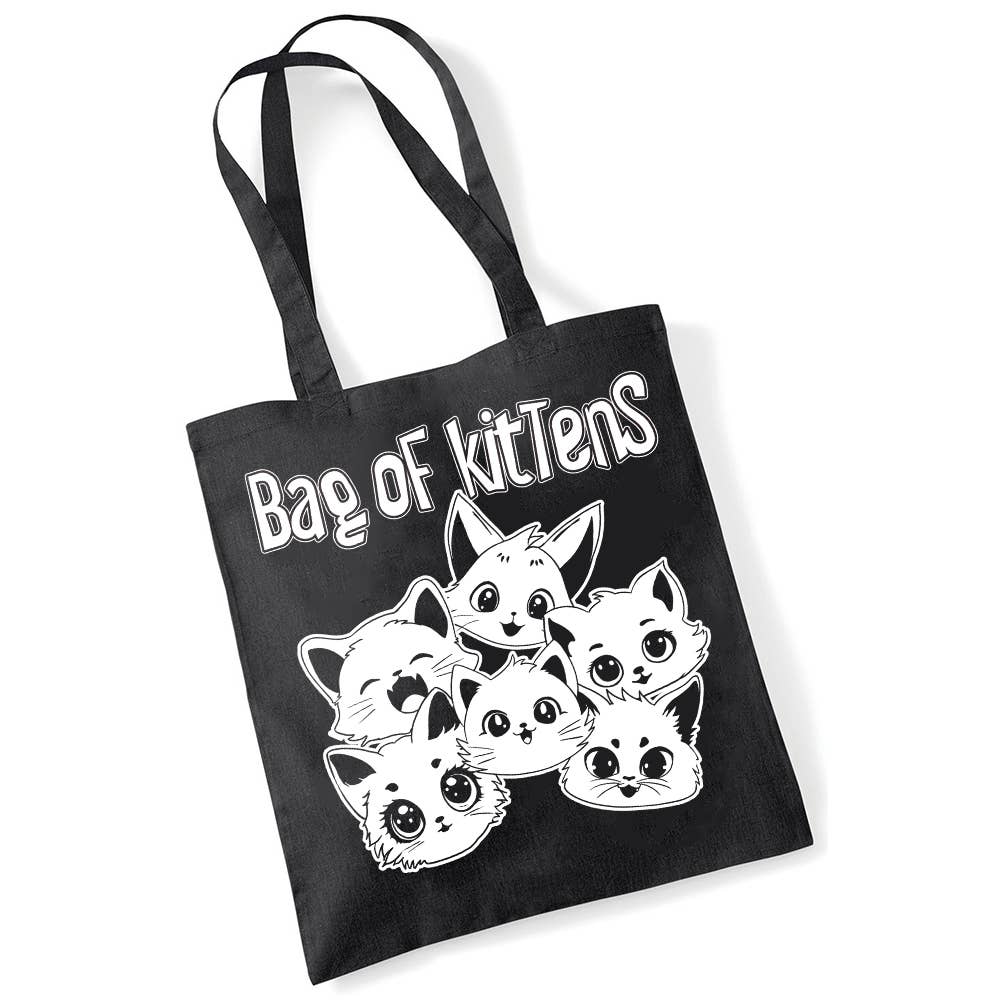 Bite Your Granny – wholesale Tote bag – Women's – Bag Of Kittens Tote Bag0