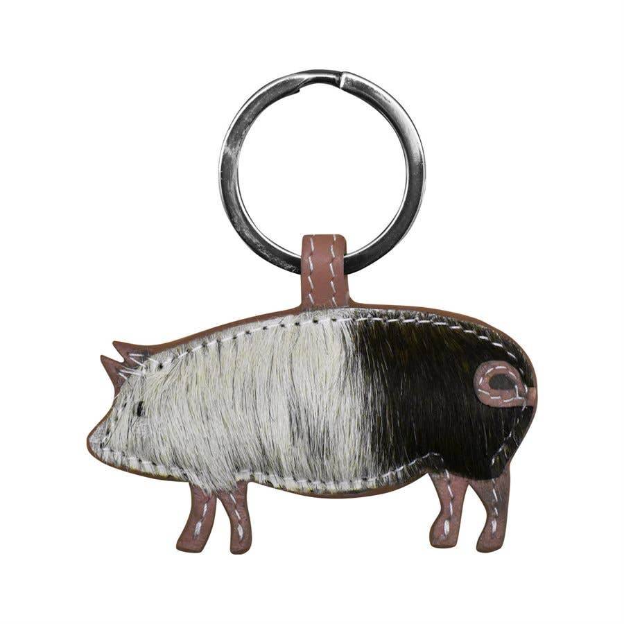 ili New York - Wholesale Keychain - Unisex - 6176 Pig Key Fob1