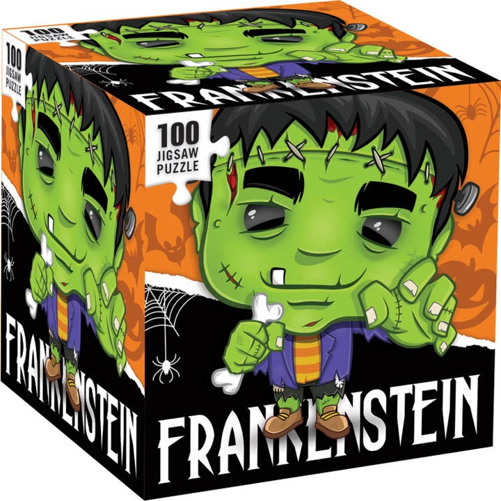 Puzzle de 100 pièces Frankenstein pour la vente par Masterpieces Puzzles