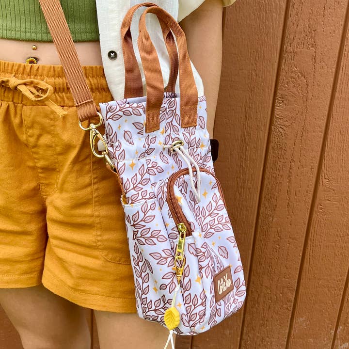 Water Bottle Bag With Fidget Charm for wholesale by ArtisXan