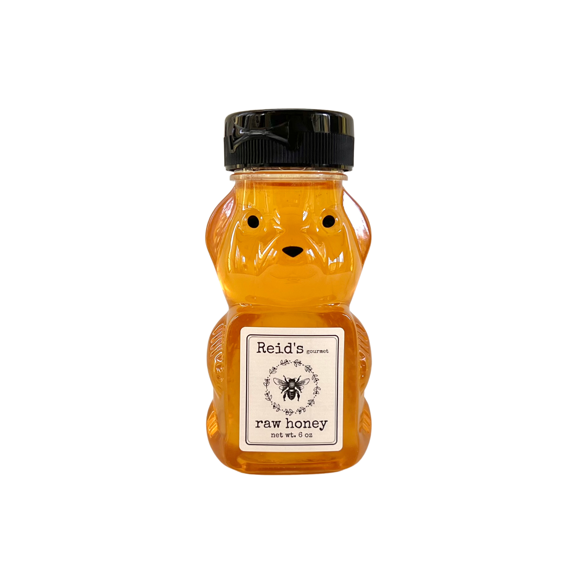 Reid's Gourmet - Wholesale Honey - Squeezable Honey Bear – 6oz Raw Honey1