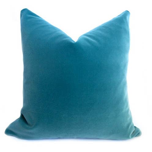 Willa Skye Home - Wholesale Throw Pillow Cover - Plush Velvet Pillow Cover - Turquoise