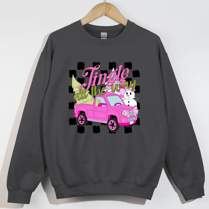 Jingle All The Way a quadretti rosa per la vendita all'ingrosso da parte di Her Ever After