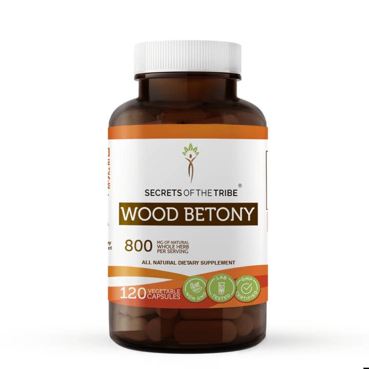 Secrets Of The Tribe – wholesale Oral supplement/vitamin – Wood Betony Capsules