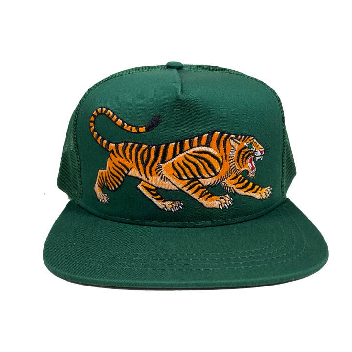 Stuntin Goods - Wholesale Trucker Hat - Unisex - Tiger Trucker Hat2