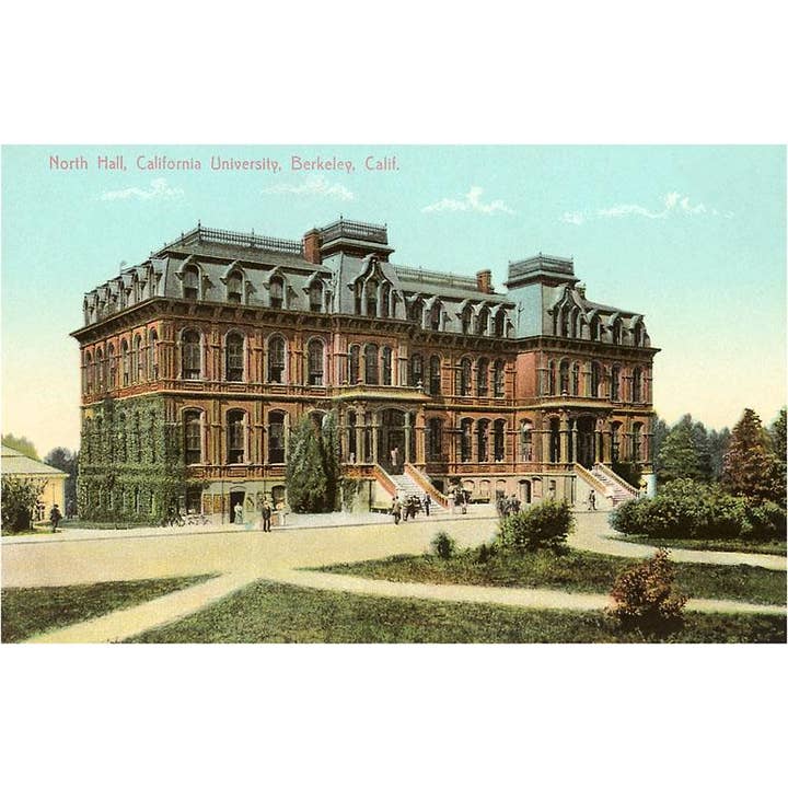 Cartolina BA-105 Università della California, Berkeley per la vendita all'ingrosso da parte di Found Image Press