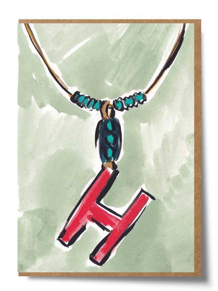 Collier 'H' pour la vente par MaryAnna Emerson