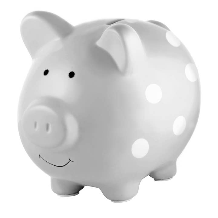Pearhead - Wholesale Money/Piggy Bank - Kids & Baby - Polka Dot Piggy Bank