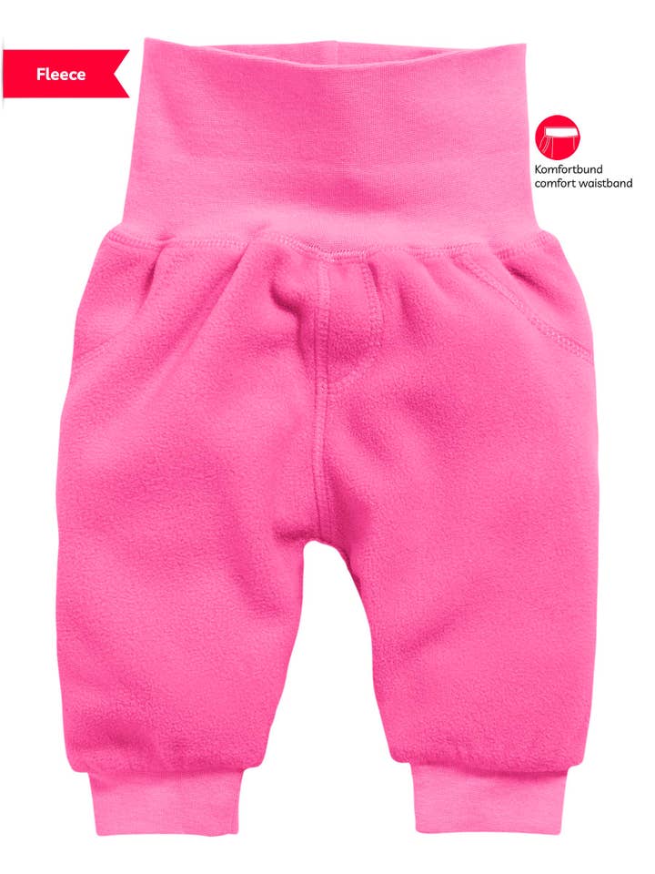 Playshoes GmbH – wholesale Trousers – Baby – baby bloomers fleece with knitted waistband