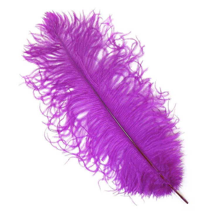 Plumes d'autruche 13-16" Drabs - Très Baie pour la vente par Zucker Feather Products