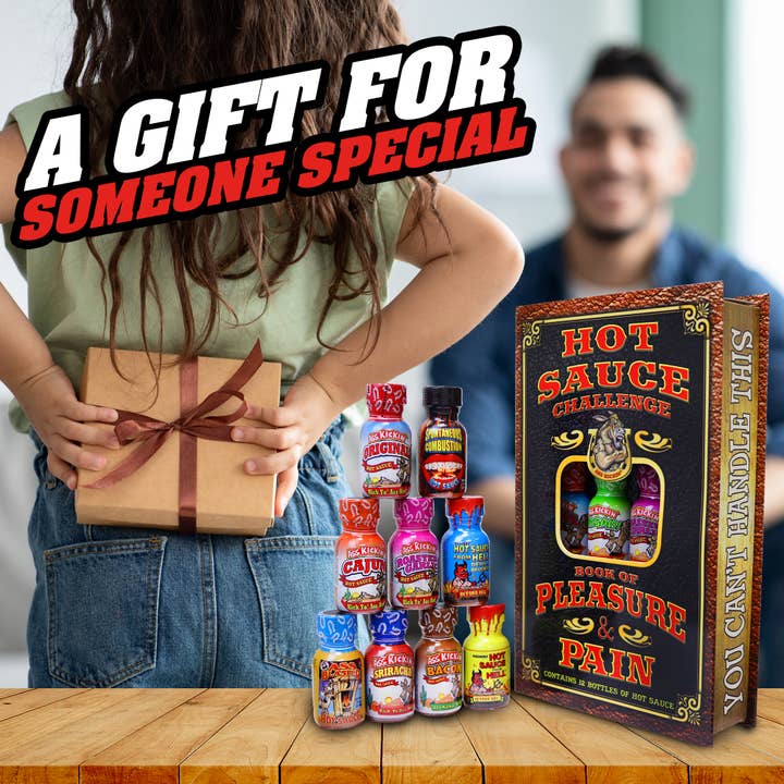 Southwest Specialty Food - Wholesale Hot Sauce - Hot Sauce Challenge Book of Pleasure Pain4