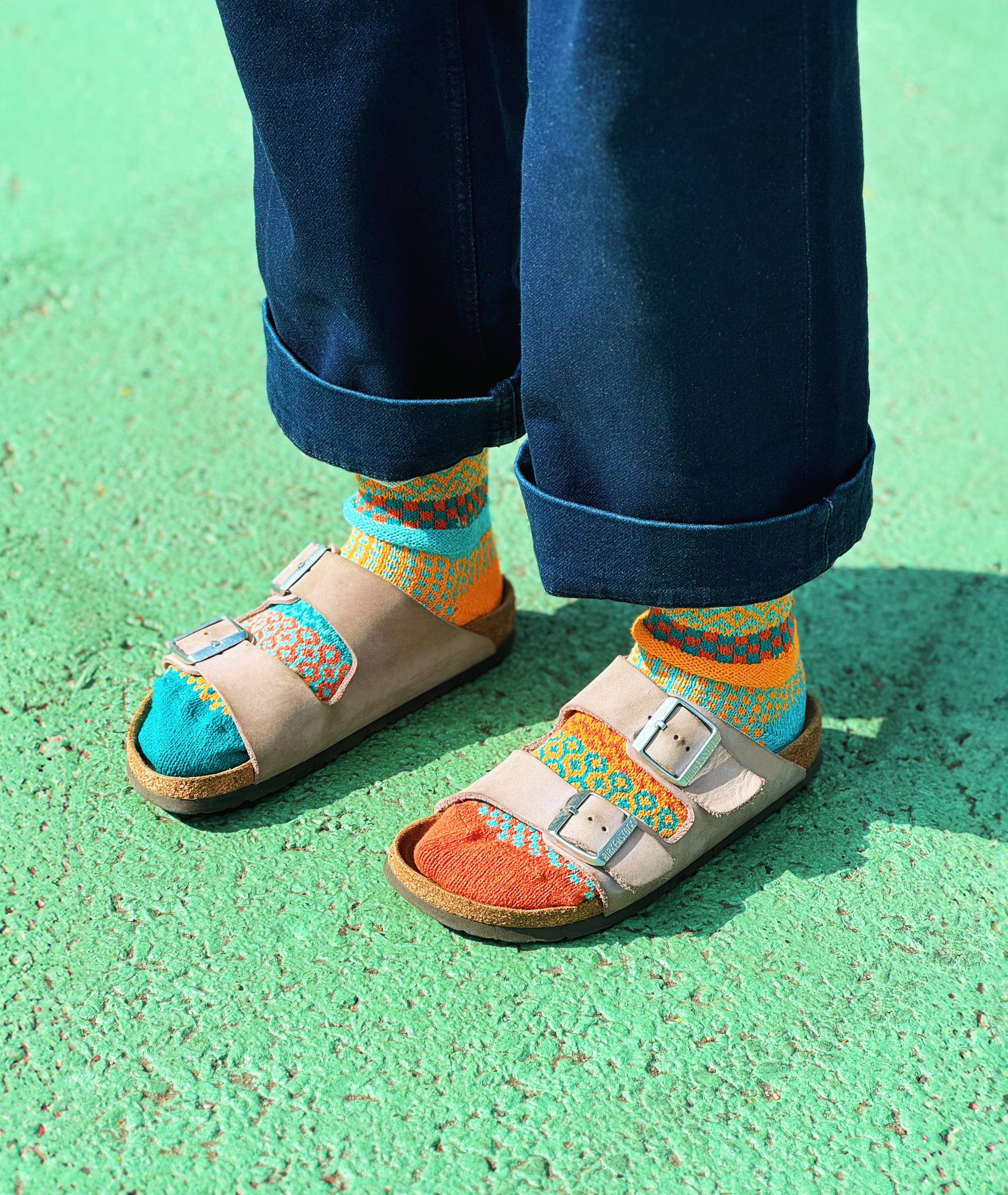 Solmate Socks - Wholesale Socks - Unisex - Dune Crew Socks | Eco-Friendly & Made in the USA2