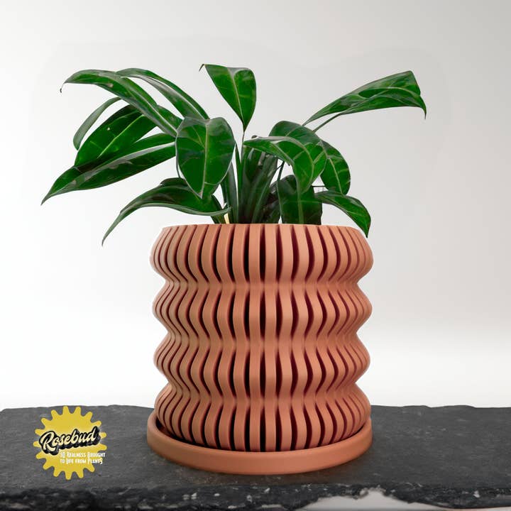 Rosebud Homegoods - Wholesale Plantenpot - Spira Moderne Plantenpot met Uniek Ontwerp5