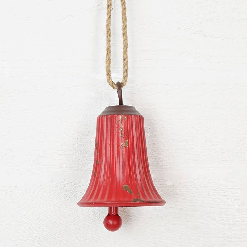 Impressive Enterprises, Inc. - Wholesale Ornament - 11233- Metal Red Liberty Bell Ornament decors1