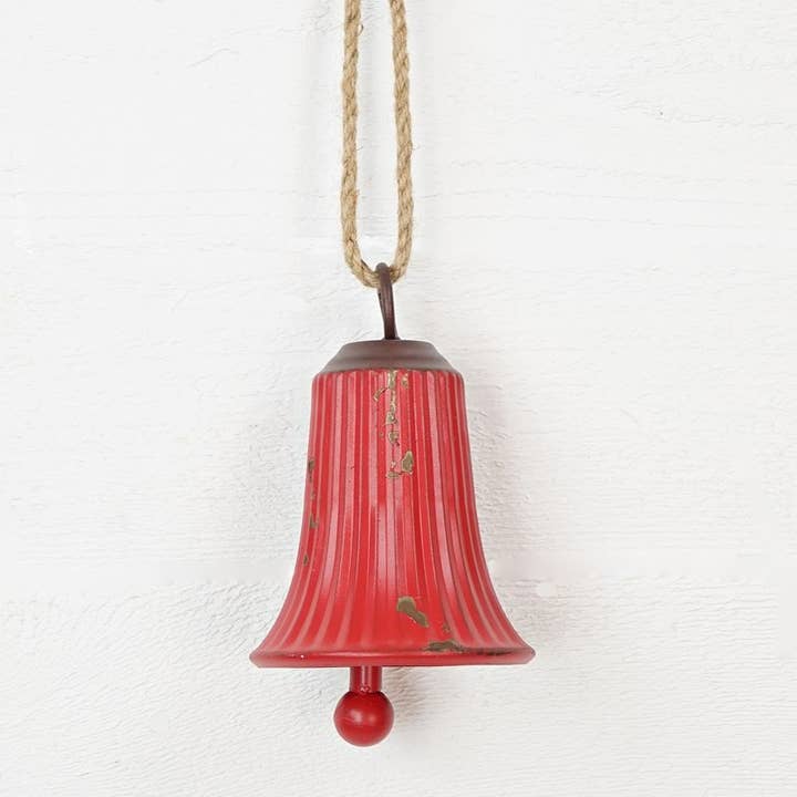 Impressive Enterprises, Inc. - Wholesale Ornament - 11233- Metal Red Liberty Bell Ornament decors1