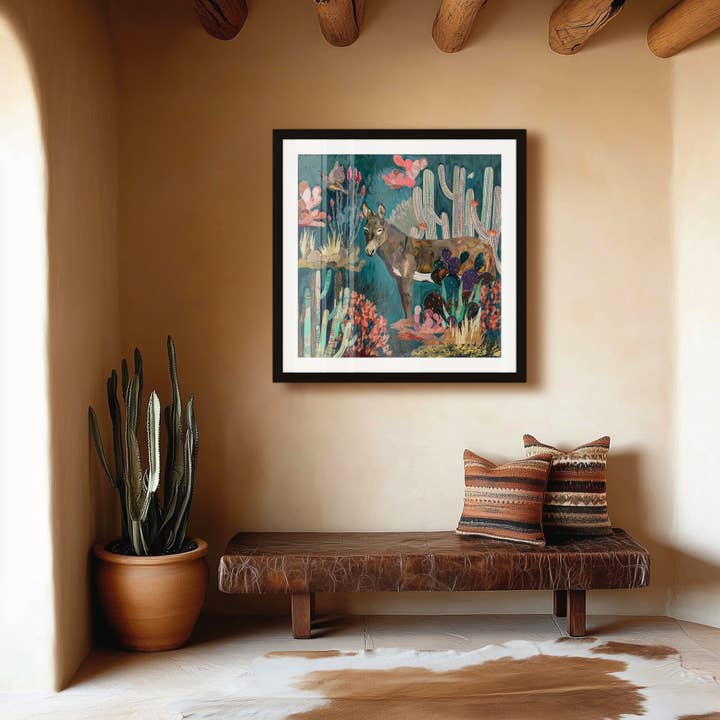 Dolan Geiman - Wholesale Art Print - Art Print | Southwest Donkey Wall Art | BURRO COUNTRY