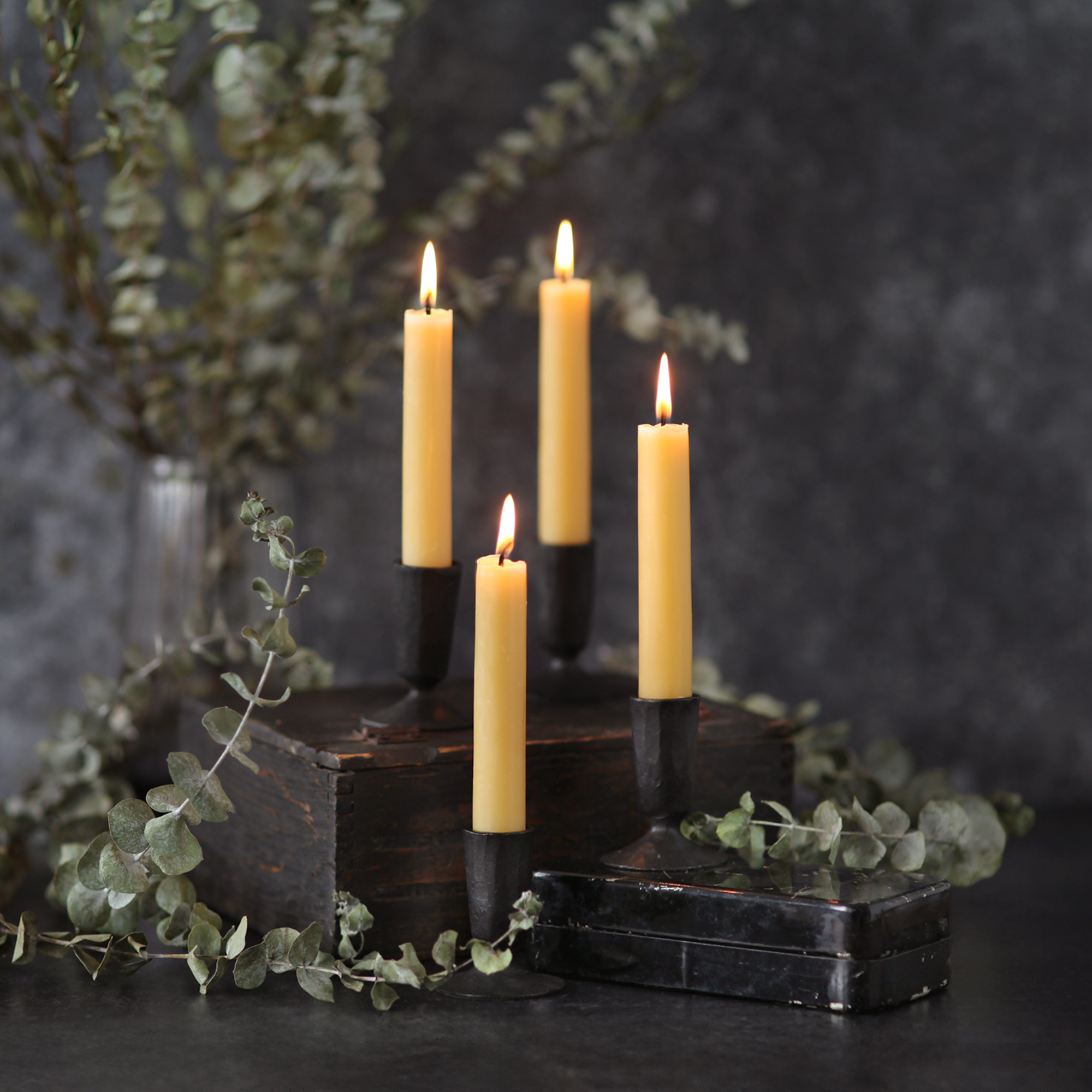 Big Dipper Wax Works - Wholesale Tapered Candle/Candlestick - Taper Candles – 100% Pure Beeswax – 5” Hand-Dipped2