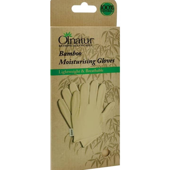 Max-Link Solutions Ltd - Wholesale Moisturizing Gloves - Olnatur Bamboo Moisturising Gloves, Natural Spa Gloves4