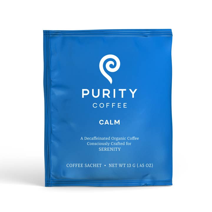 Purity Coffee - Wholesale Instant Coffee/Espresso - CALM: Decaf Single-Serve Coffee Sachets1