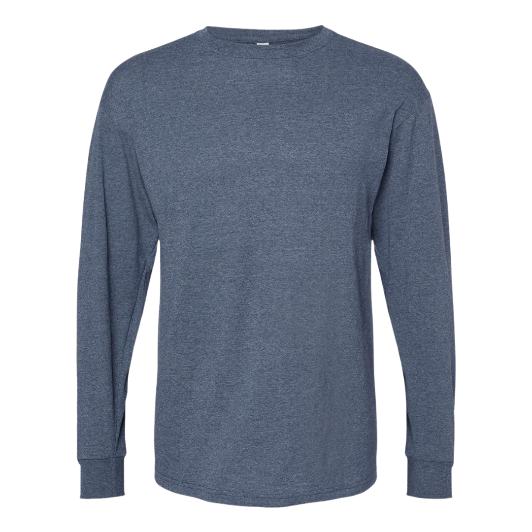 MYES BULK APPAREL - Wholesale T-Shirt - Men's - Unisex Long Sleeve Soft Touch T-Shirt | Cotton Blend7