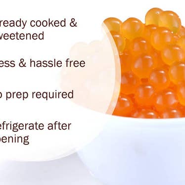 Syruvia - Wholesale Beverage Mix - 2 LB Passion Fruit Flavored Popping Boba2