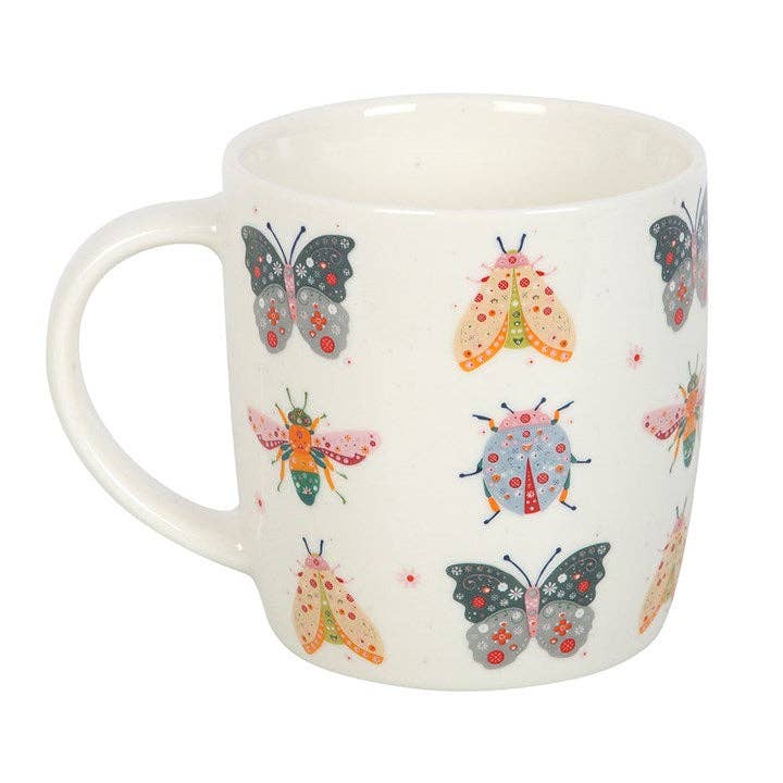 Something Different Wholesale – wholesale Coffee mug – Floral Bug Print Mug1
