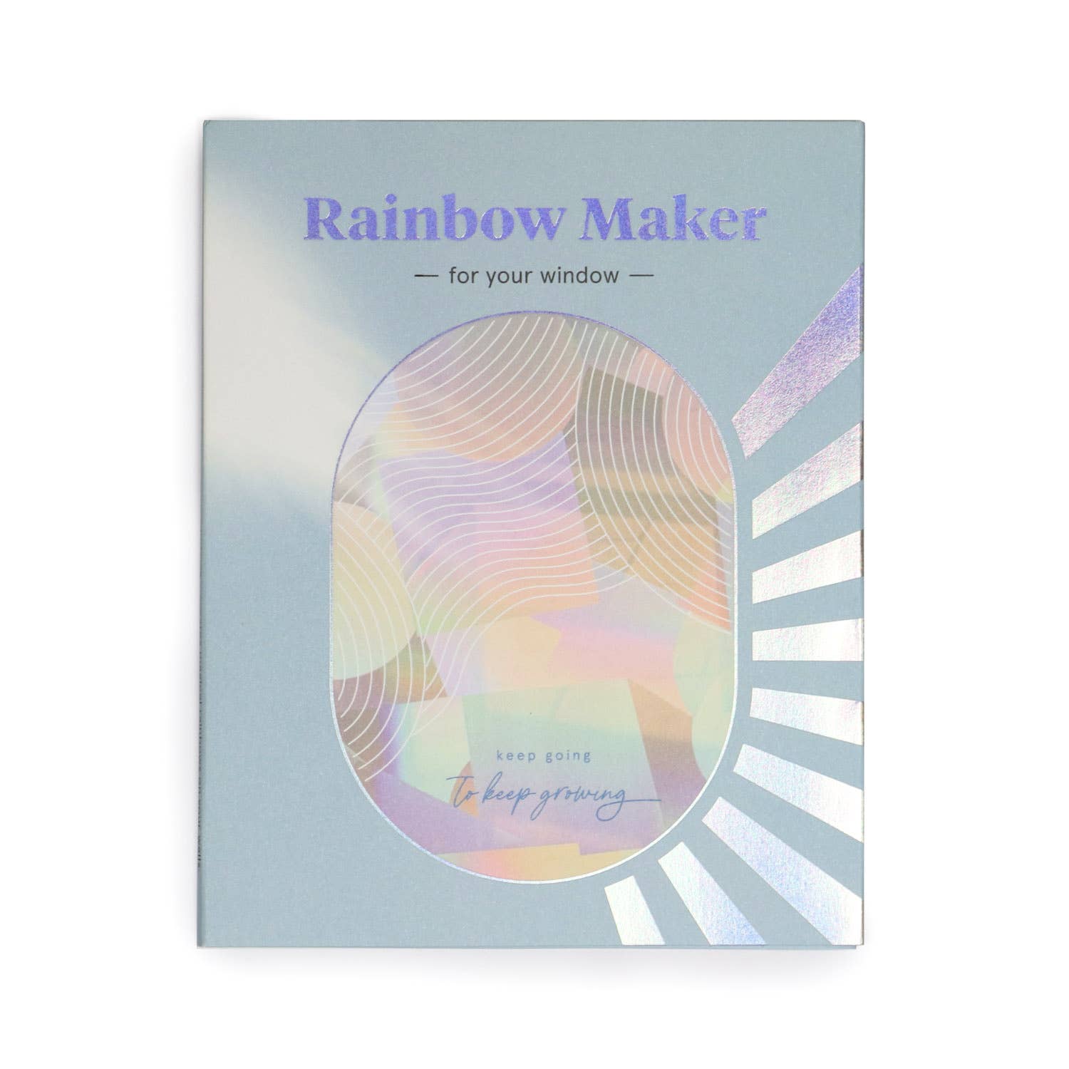 Botanopia - gifts , decor and cards for plant lovers - Wholesale Suncatcher - Rainbow maker sticker - Keep going to keep growing11