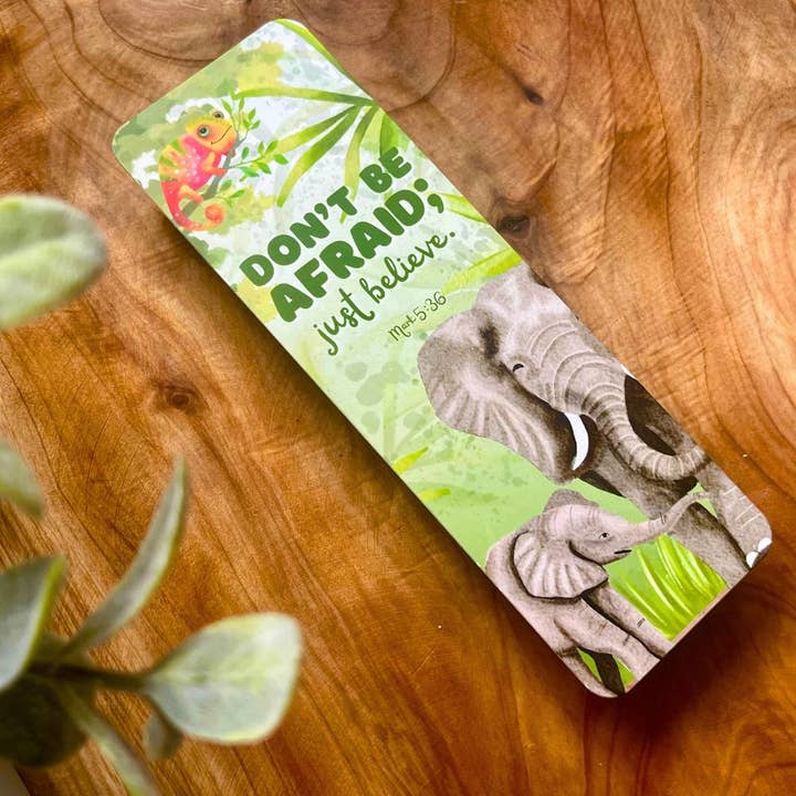 Marque-page pour enfants chrétiens - N'aie pas peur pour la vente par Raising Faith Prints