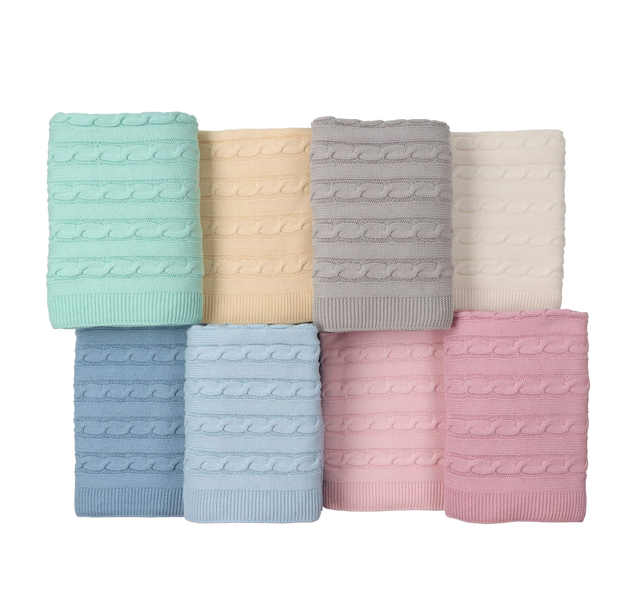 Bean Baby Clothes - Wholesale Bedding Blanket - Kids & Baby - Baby Blanket with Braided Cotton Knit17