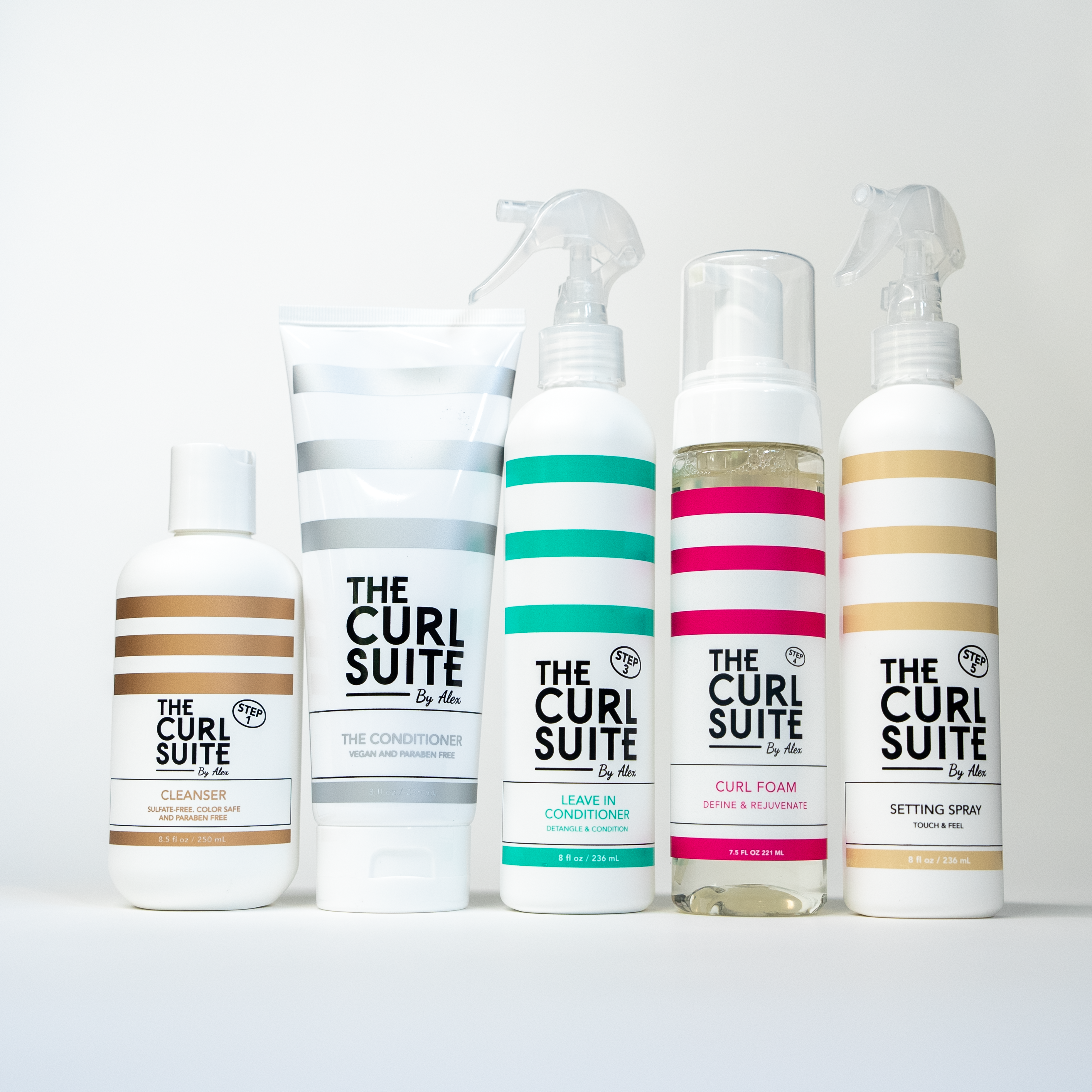 The Curl Suite - Wholesale Haircare Set/Kit - Wavy Kit0