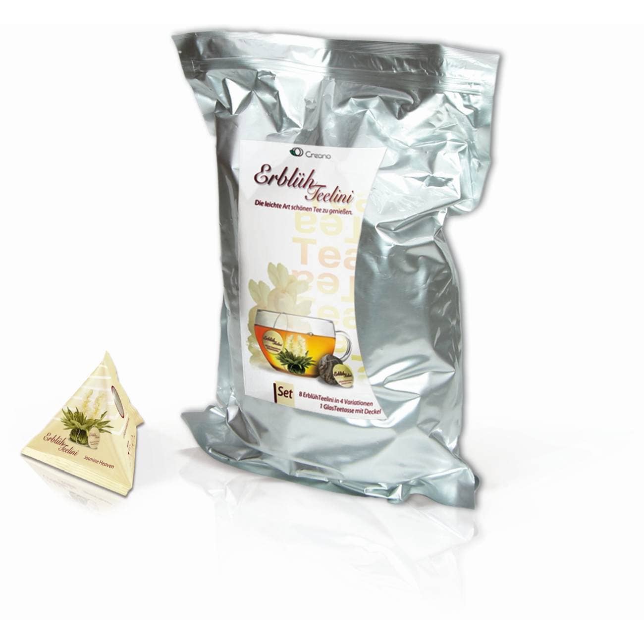 Creano - Venta al por mayor Bolsitas de té - Pack de 36 bolas de té blanco ErblühTeelini1