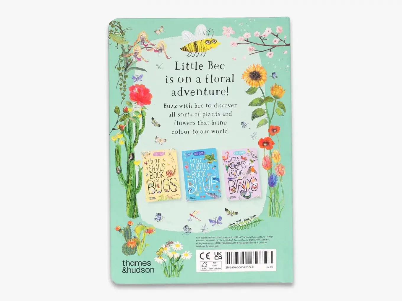 Thames and Hudson - Vente Livre pour bébés et tout-petits (jusqu'à 2 ans) - Le Livre des Fleurs de Petite Abeille6