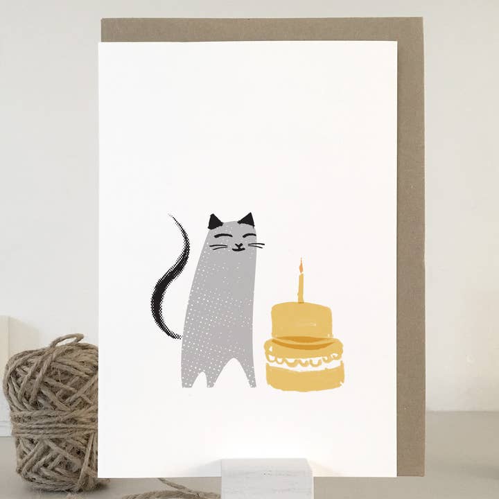Cat Birthday Card | Greeting Card | Birthday Card for Her for wholesale by Purpose & Worth etc