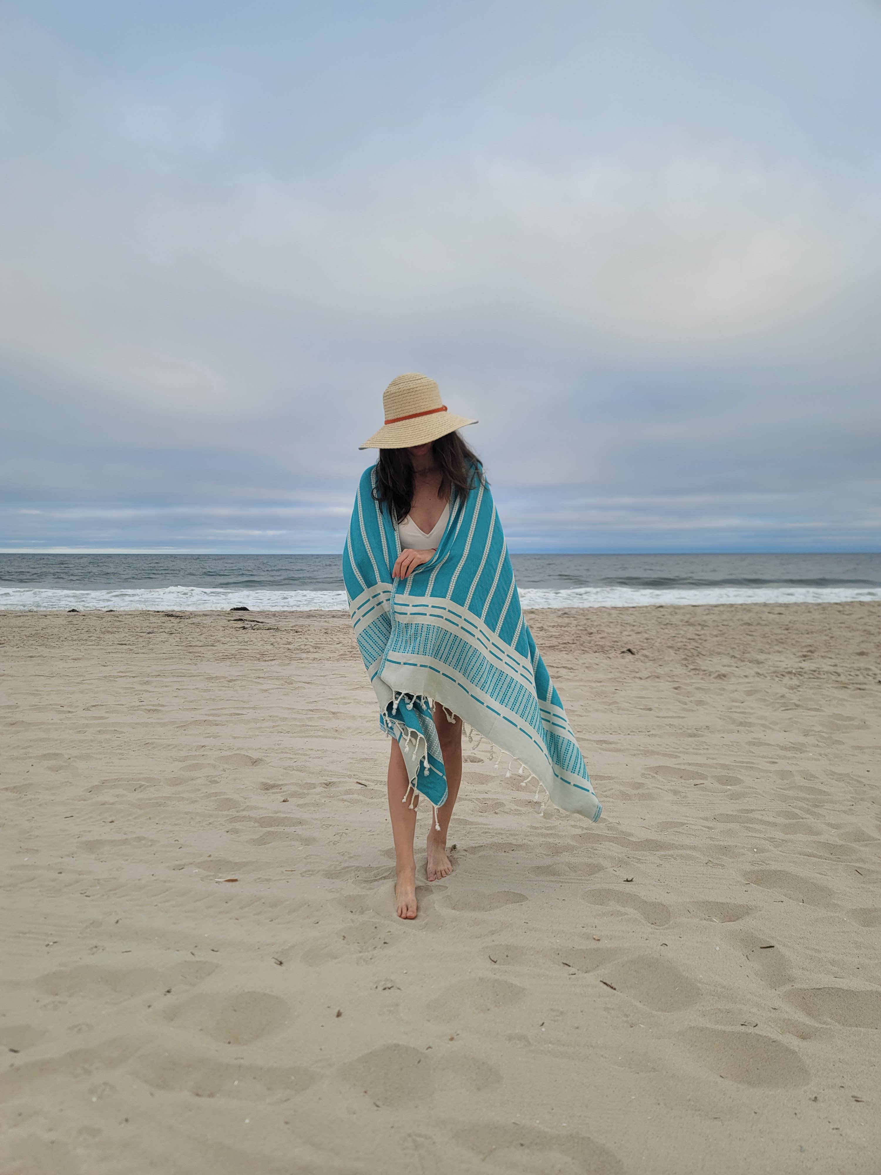 Kalkedon Towels - Wholesale Beach Towel - Double Sided Jacquard Beach Towel | Turkish Cotton Towel7