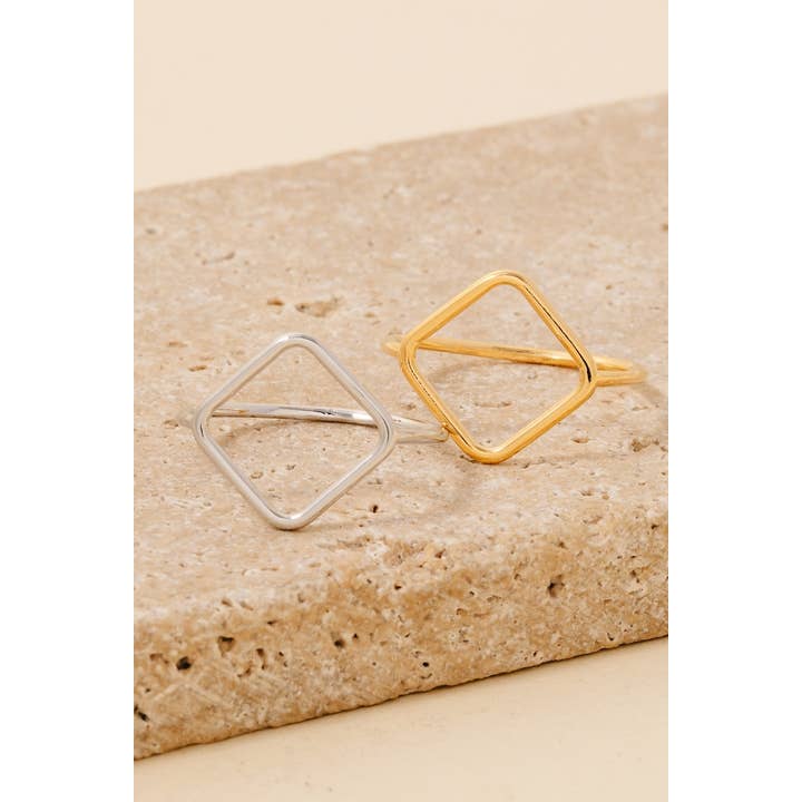 Anarchy Street - Wholesale Band/Stacked Ring - Metallic Wire Diamond Band Ring