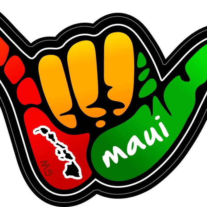 shaka rasta maui pour la vente par nalu blue
