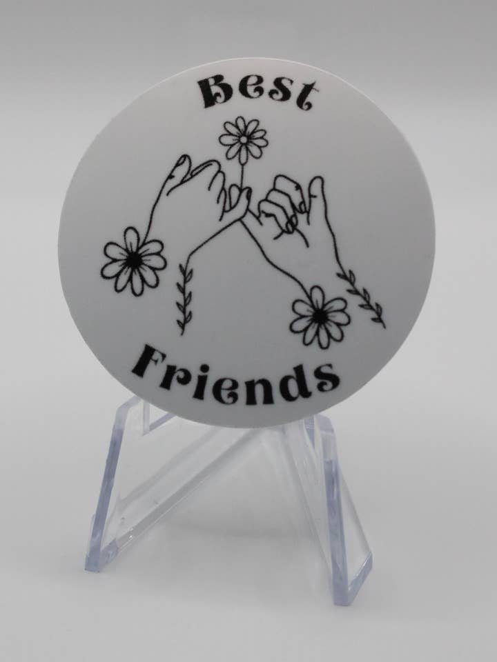 Best friends matching stickers for wholesale by Harlo stickers
