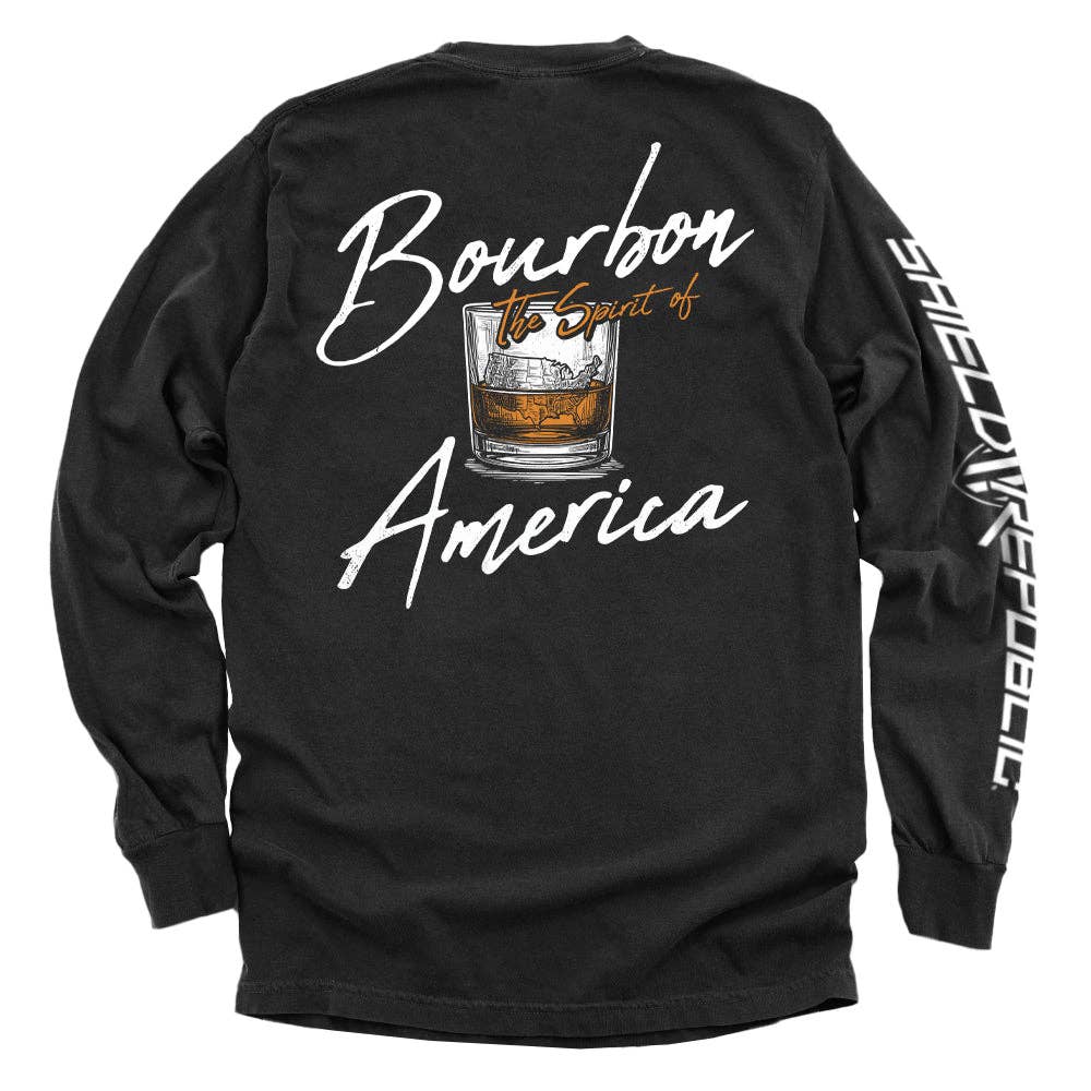 Shield Republic - Wholesale Screen Printed T-Shirt - Men's - Bourbon The Spirit of America2