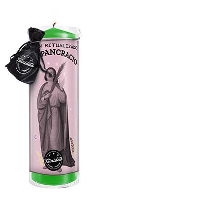 trinidad - Wholesale Votive Candle - Ritualized Candle San Pancrazio