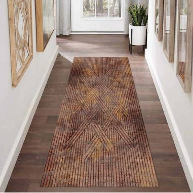 Mani Textile - Wholesale Area Rug - FISUN Orange Rug2