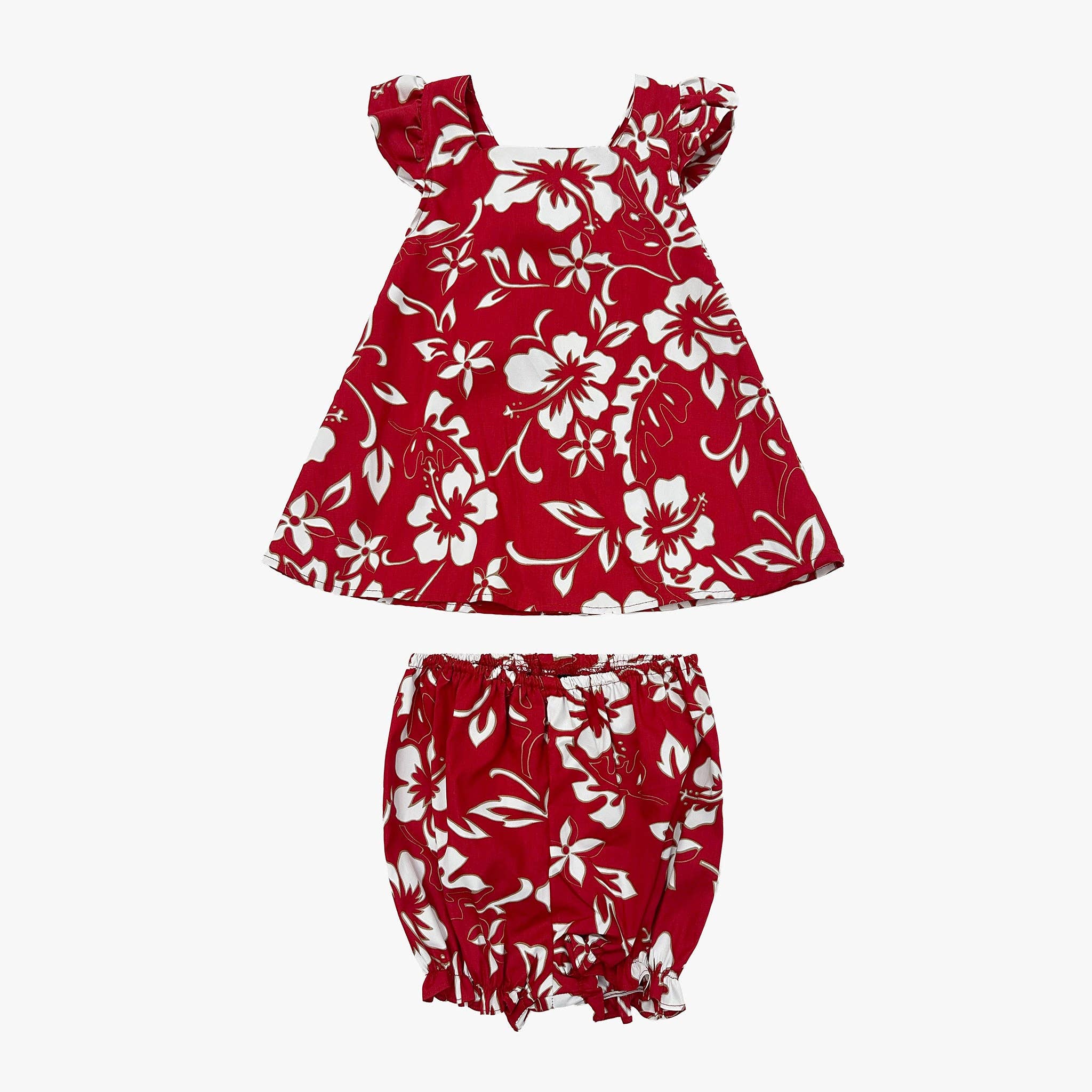 Hilo Hattie - Wholesale Dress Set - Baby - Classic Hibiscus Girls Bloomer Set6
