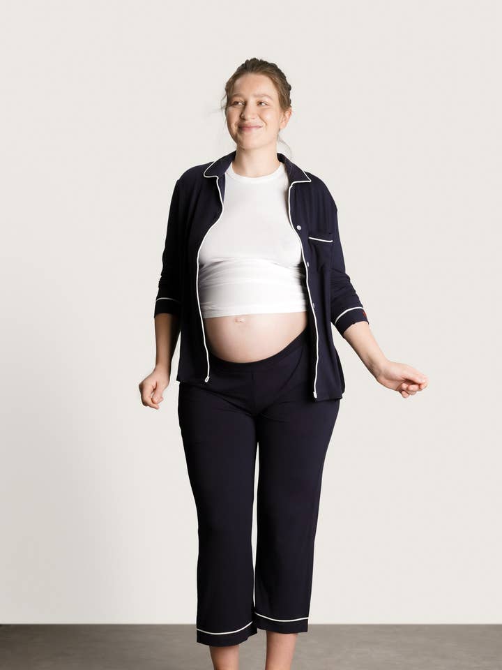 Hjerte på mit ærme pyjamasæt for engroshandel hos Nom Maternity