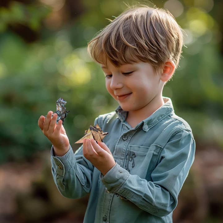 Pikkii USA - Wholesale DIY Craft Kit - Kids - Paper Dinos | Perfect For Dino Enthusiasts | Cute DIY Kit6